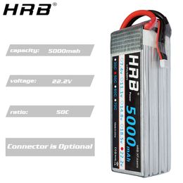 HRB 6S 22.2V Batterie Lipo XT60 2200MAH 1800 2600mAH 3300mAH 4000mAH 5000mAH 6000mAH 10000mAH 12000mAH 16000mAH 22000mAH RC Pièces
