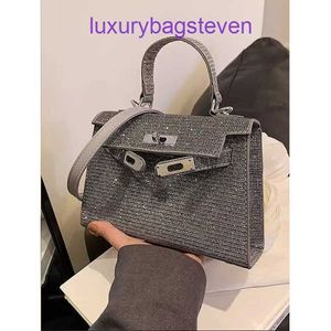 Hremms Birkks High End Designer Tote Sacs For Womens Fashionable and Bag Small for Women 2024 New Spring Popular Popully Crossbody Original 1: 1 with Real Logo and Box
