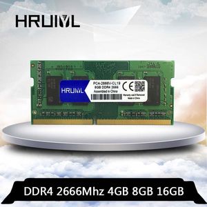 HRUIYLpc4-2666v Ddr 4 4GB 8GB 16GB Ram 2666 2666V 2666mhz mémoire pour ordinateur portable Ddr4 PC4 4G 8G 16G mémoire pour ordinateur portable Sodimm