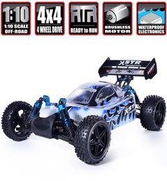 HSP RC Car 4wd Off Road Buggy 94107PRO XSTR High Speed ​​Hobby Remote Control Car 110 Electric Power 4x4 RC Vehicle Toys for Kids Y7458754