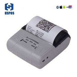 HSPOS draagbare thermische printer 80 mm draadloos met usb en Bluetooth-interface super batterijduur HS-E30UAI195L