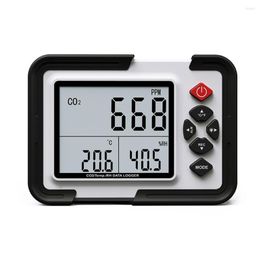 HT-2000 Digital CO2 Monitor Meter Gas Analyzer Detector 9999ppm Analizadores con prueba de temperatura y humedad