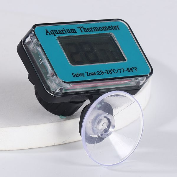 Thermomètre HT-7 thermomètre électronique plongée aquarium thermomètre à cristaux liquides ventouse