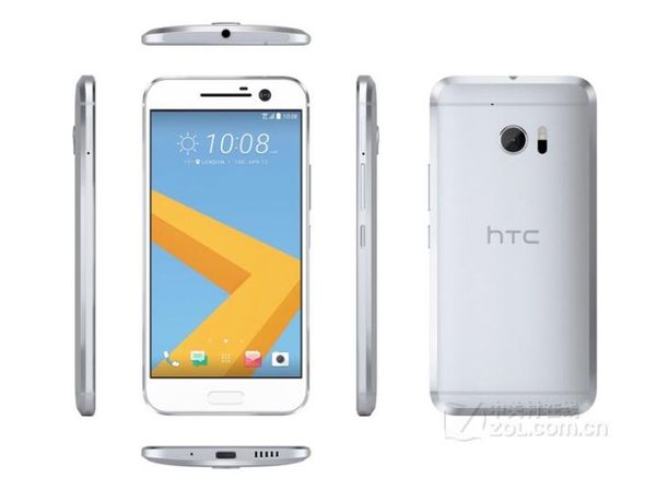 HTC 10 M10 4 Go de RAM 32 Go de ROM Quad Core Snapdragon 820 Appareil photo 12MP NFC Nano SIM Chargeur rapide 3.0 téléphone remis à neuf