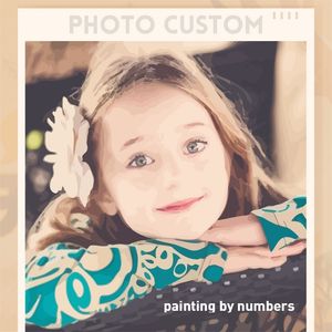 HUACAN DIY Peinture Par Numéros Personnalité Po Personnalisé Peinture À L'huile Photos Dessin Toile Coloriage Par Numéro Famille Cadeau 220623