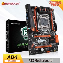 Huananzhi AD4 LGA 2011-3 Moederbord ondersteunt alle series Intel Xeon E5 V3 V4 DDR4 Recc 128GB M.2 NVME NGFF ATX