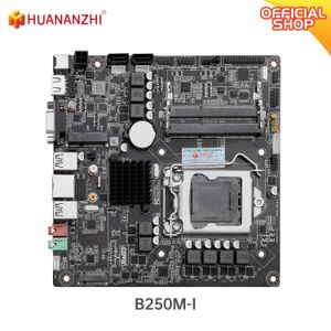 HUANANZHI B250M I ITX Placa base Intel LGA 1151 Soporte 6/7/8/9 generación DDR3 1866 1600 1333 M.2 SATA3.0 USB3.0 VGA