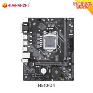 Carte mère HUANANZHI H510 D4 M-ATX Intel LGA 1200 Support 10 11 génération DDR4 2400 2666 2933MHz 64G M.2 NVME SATA3.0 USB3.0
