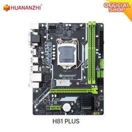 HUANANZHI H81 PLUS carte mère LGA 1150 M.2 NVME Slot prise en charge i3 i5 i7/Xeon E3 V3 processeur DDR3 RAM H81 PLUS carte mère