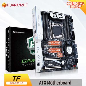 HUANANZHI TF LGA 2011-3 carte mère Intel XEON E5 LGA2011-3 toutes les séries DDR3 DDR4 RECC NON-ECC mémoire NVME USB