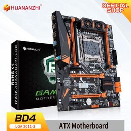 HUANANZHI X99 BD4 LGA 2011-3 XEON X99 Moederbord ondersteunt Intel E5 2640 2666 2670 2696 2678 V3 V4 DDR4 RECC NON-ECC NVME NGFF 240307