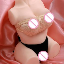 Sex Doll Huanse halflange vaste pop vrouwelijke billen omgekeerde schimmel mannelijk masturbatie apparaat siliconen seks speelgoed volwassen speelgoed speelgoed