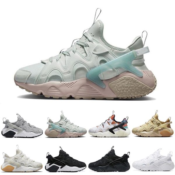 Huarache Craft Zapatos para correr Trotar Caminar Hombres Mujeres Triple Negro Blanco Leche de coco Plata ligera Año nuevo lunar SANDDRIFT White Gum Trainer Zapatillas deportivas