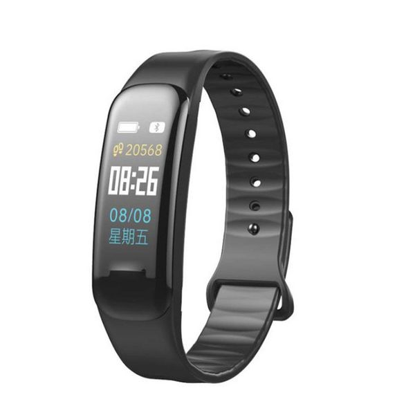 Huawei C1 Plus reloj de pulsera inteligente Fitness correr presión arterial Monitor de ritmo cardíaco rastreador de sueño pulsera para Android IOS
