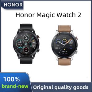 Huawei Honor Magic Watch 2 Smart Watch Bloedzuurstof Sport Muziek Waterdichte armband Bel Nieuw Authentiek Origineel