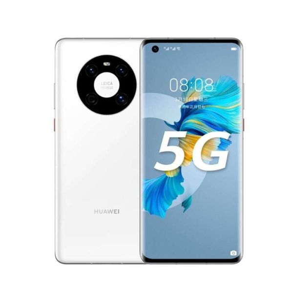 Huawei Mate40e 5G CPU de teléfono inteligente, pantalla Hisilicon Qilin 990e 6.5 pulgadas, cámara de 64MP, 4200mAh, 40W Carga, Android usó teléfono