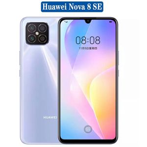 Huawei nova 8 SE 5G mobiele telefoon 8 GB RAM 128 GB ROM 3800 mAh batterij 64.0MP hoofdcamera achter 6.53 inch oled-scherm android 10