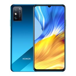 Huawei Original Honor X10 Max 5G Mobile 6 Go RAM 128 Go Rom MTK 800 OCTA Core Android 7.09 "Full Screen 48.0MP AI NFC Face ID Imprimée 5000mAh Téléphone cellulaire intelligent Smart