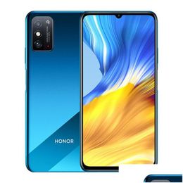 Huawei – téléphone portable d'origine Honor X10 Max 5G, 6 go de Ram, 128 go de Rom, Mtk 800 Octa Core, Android 7.09, Fl Sn, 48.0Mp, Ai, Nfc, identification faciale, Fingerpri Dhsnc