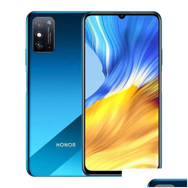 Huawei Original Honor X10 Max 5G Teléfono Móvil 6Gb Ram 128Gb Rom Mtk 800 Octa Core Android 7.09 Fl Sn 48.0Mp Ai NFC Face ID Fingerpri Dhsnc