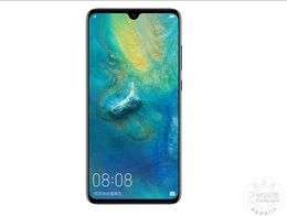 Huawei Original Mate 20 4G LTE CELL 6GB RAM 64 Go 128 Go Rom Kirin 980 Octa Core Android 6.53 "Full Screen 24MP NFC OTG 4000MAH ID d'empreinte digitale Face Smart Mobile 6B