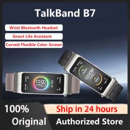 Huawei talkband b7 bracelet intelligent Bluetooth 5.2 1,53 pouce écran amoled kirin a1 processeur appelez l'écoute talk