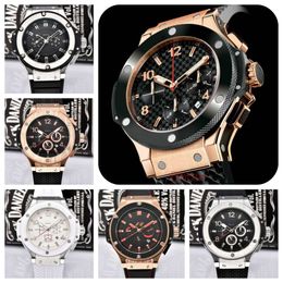 Hubolt Watch Luxury Mens Watch Designer Watchs Fashion Mode Automatic Mouvement de haute qualité Regarder Self-Wind Mécanique Sports SS Wristwatch Fashion AAA 56