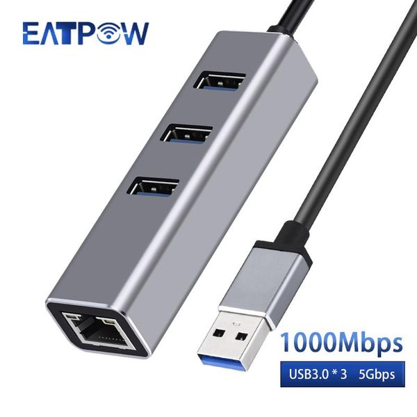 Hubs Eatpow USB 3.0 Hub 1000MBP