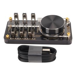 Hubs edc essentiel hub programmable 3 interfaces volume bouton de contrôle facile contrôleur audio multimédia pour ordinateur portable pc chaud