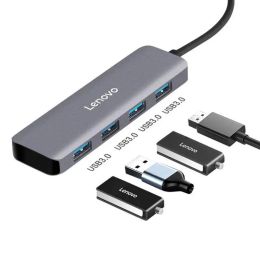 Hubs Lenovo Typec naar USB C Converter Portable USB3.0 Interface Splitter Hub Docking Station Multifunction Computeradapter