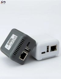 Hubs LoytySecu 1 Port WiFi Network Buetooth Print Server Adaptateur prend en charge Ethernet à l'imprimante USB 2.0 LPR Windows 11