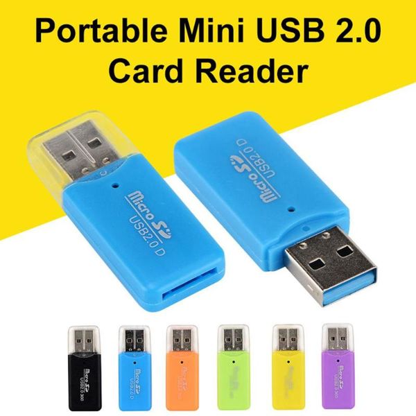 Adaptateur de lecteur de carte mémoire Micro USB 2.0 Hubs pour lecteur SD TFUSB