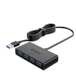 Hubs Orico Hub USB Multi USB 3.0 Hub Usb Splitter à haute vitesse 4 port tout en un pour PC Windows Mac Computer Accessories 30/100/150cm