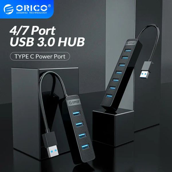 Hubs Orico USB 3.0 Hub avec port d'alimentation de type C