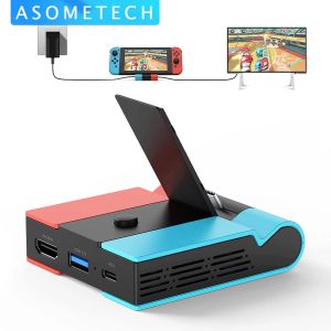 Hubs TV Charging Dock pour Nintendo Switch 1080p HD 4K Adaptateur HDMICOMPATIBLE