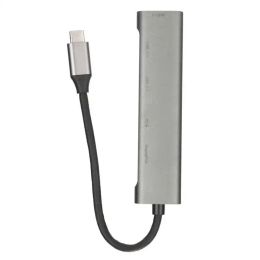 Hubs USB C Hub USB C à l'affichage Adaptateur Type C à DisplayPort USB2.0 PD Hub 5 dans 1 USB C Hub Accarage Station de Hot