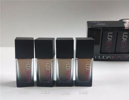 HUD Makeup Liquid Foundation 35ml 4 colores Corrector Primer Highlighter Fond de Teint Base maquillaje5797263