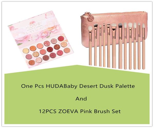 Huda bébé la nouvelle palette de fards à paupières nue mélanges ombres en or rose ombres neutres fumées multiples avec professionnel 3472112