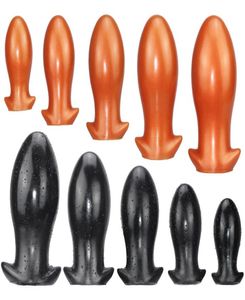 Enorme tapón anal Buttplug Productos eróticos para adultos 18 tapones de silicona Big Butt Plug Bolas anales Expansores anales vaginales Juguetes Bdsm2618081