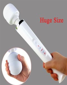 Enorme Toverstaf Vibrators voor vrouwen USB Lading Grote AV Stick Vrouwelijke G Spot Massager Clitoris Stimulator Volwassen Speeltjes voor Vrouw 23480188