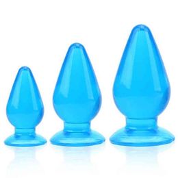 Enorme maat prostaatstimulator grote anale kralen anaal plug paar speelgoed voor man vrouw anus stimulator buttplugs j220803