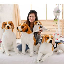 Énorme chien debout Toys en peluche mignon Animal Soft Doll Doupée d'anniversaire cadeau pour enfants