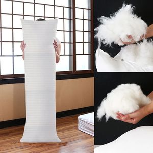 Knuffelen Body Pillow White High Elasticity Anime Core Men Women Home Gebruik kussen rechthoek 150x50cm 120x40cm 240522