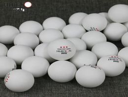 Huieson 100 pièces 3 étoiles 40mm 28g balles de tennis de table balles de ping-pong pour match nouveau matériau ABS balles d'entraînement de table en plastique T190921749836