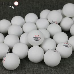 Huieson 100 pièces 3 étoiles 40mm 28g balles de tennis de table balles de ping-pong pour match nouveau matériau ABS balles d'entraînement de table en plastique T190928149335