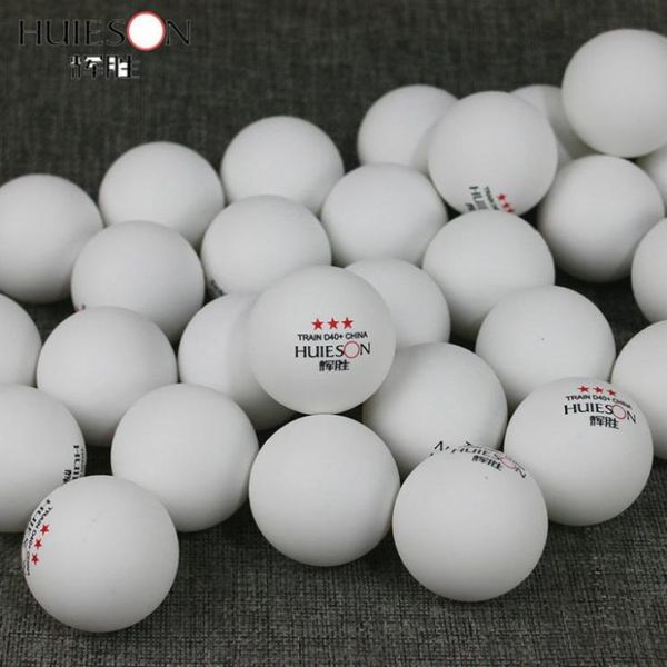 Huieson 100 Unids 3Star 40mm 28g Pelotas de Tenis de Mesa Pelotas de Ping Pong para Partido Nuevo Material Pelotas de Entrenamiento de Mesa de Plástico ABS T190928149335