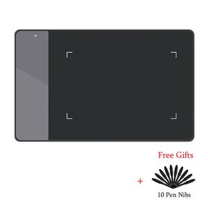 HUION 420 Digitale Graphics Tekening Tablet (Perfect OSU) Tablet Drukhandtature Pad met Tien Pen Nibs Zwart en Wit