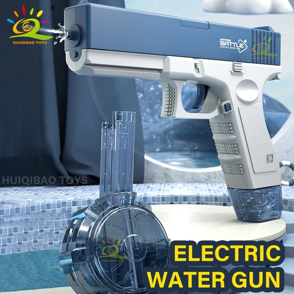 Huiqibao M1911 Electric Glock Water jouet pistolet pistolets Enfants extérieurs plage grande capacité en plein air