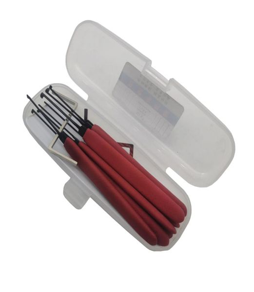 HUK 10 pièces rouge kaba serrure choix outil de déverrouillage set0123453586873