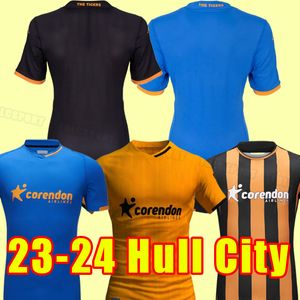 Hull Cities voetbalshirts 23 24 OZAN TUFAN ALLAHYAR OSCAR GREAVES voetbalshirts SINIK SERI DOCHERTY TETTEH The Tigers jersey 2023 2024